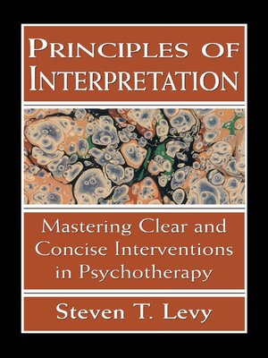 cover image of Principles of Interpretation
